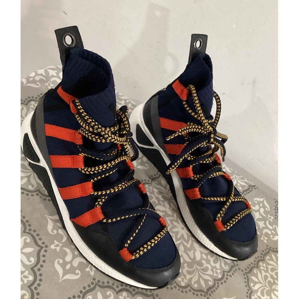 DIESEL S-Kb Loop Sock Navy Meny Size 10.5 Sneakers RARE GOOD CONDITION